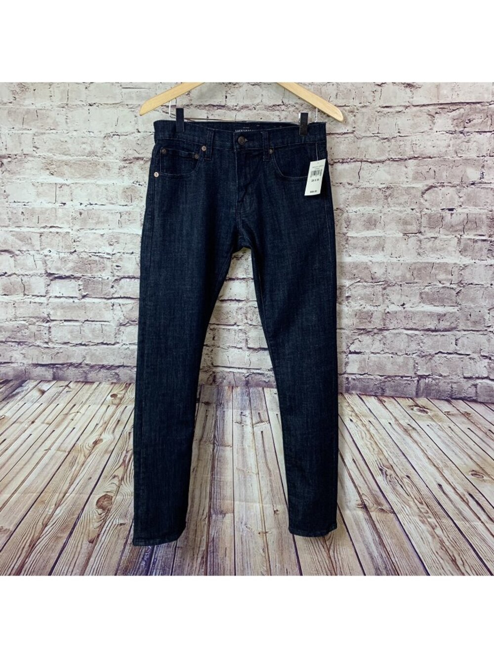 Lucky Brand Conrad 110 Skinny Blue Dark Wash Denim Jeans